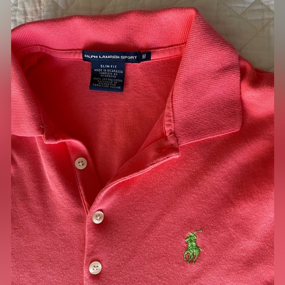 NWOT Ralph Lauren Sport Slim Fit Polo Size M - Picture 2 of 4